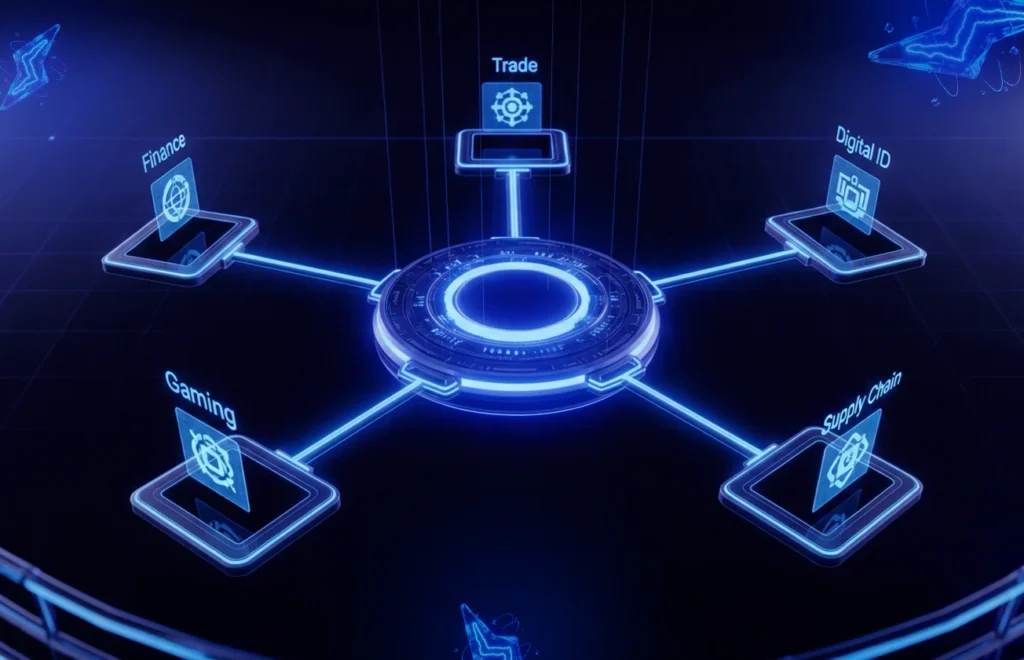 Finance, Trade, Digital ID, Gaming, Supply Chain,