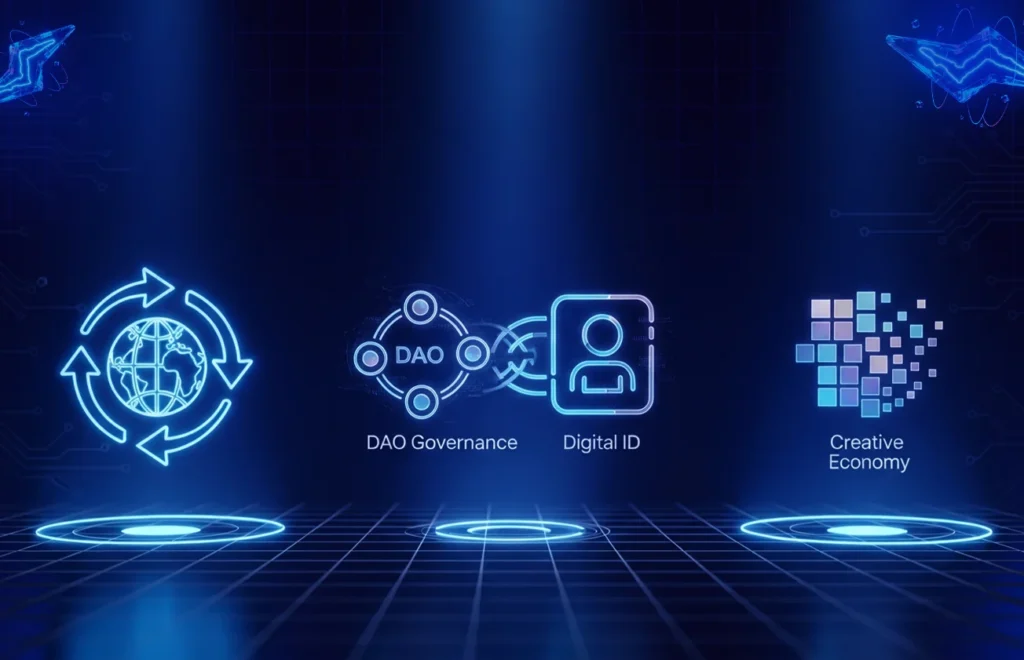 an image of Digital ID - DAO Governance - Creative Economy